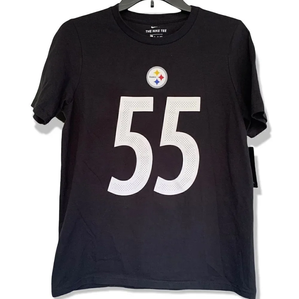 Nike Pittsburgh Steelers Busch #55 youth large T-shirt